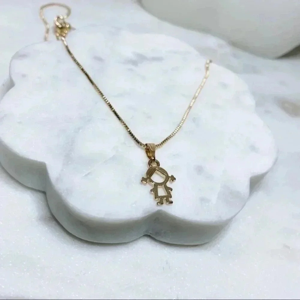 Little Girl Necklace - Picture 4 of 10